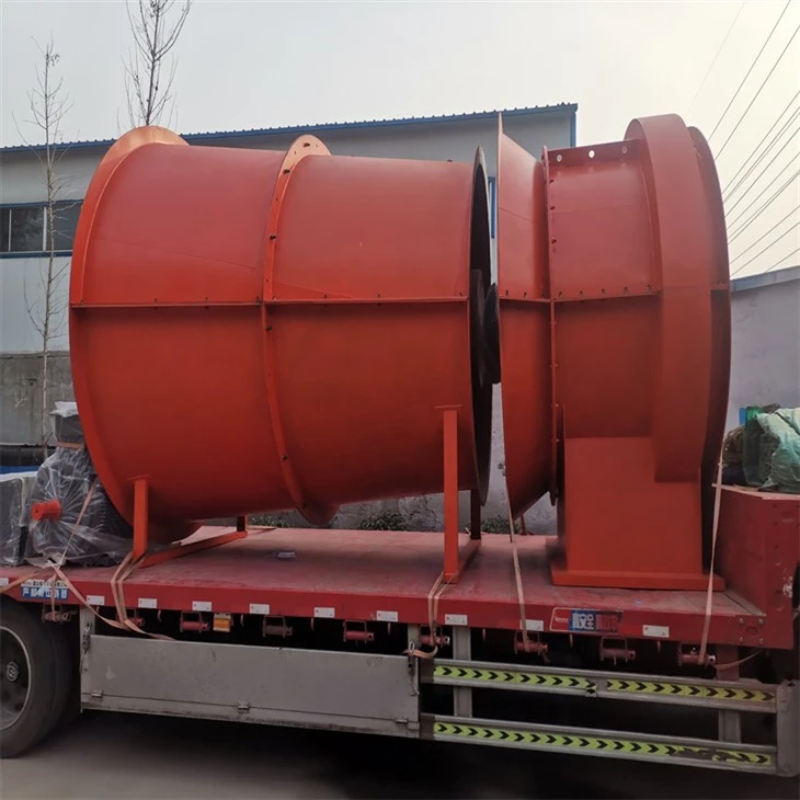 Unterirdische Fans DK45-8 und 2*37 kW Tunnelventilaiton Mine Fan